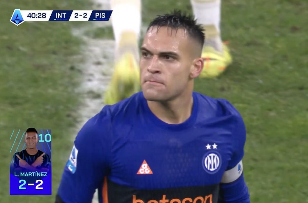 开云分部-劳塔罗本赛季意甲已打入12球，与上赛季持平